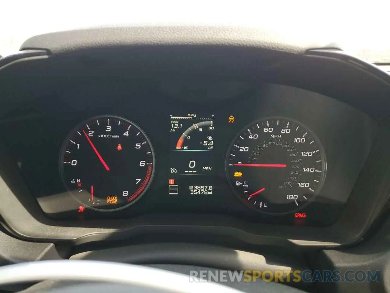 9 fotografías del automóvil dañado JF1VBAA66P9808454 SUBARU WRX 2023