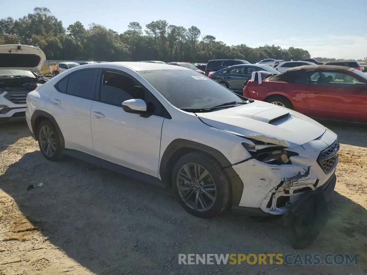 4 fotografías del automóvil dañado JF1VBAA66P9809569 SUBARU WRX 2023