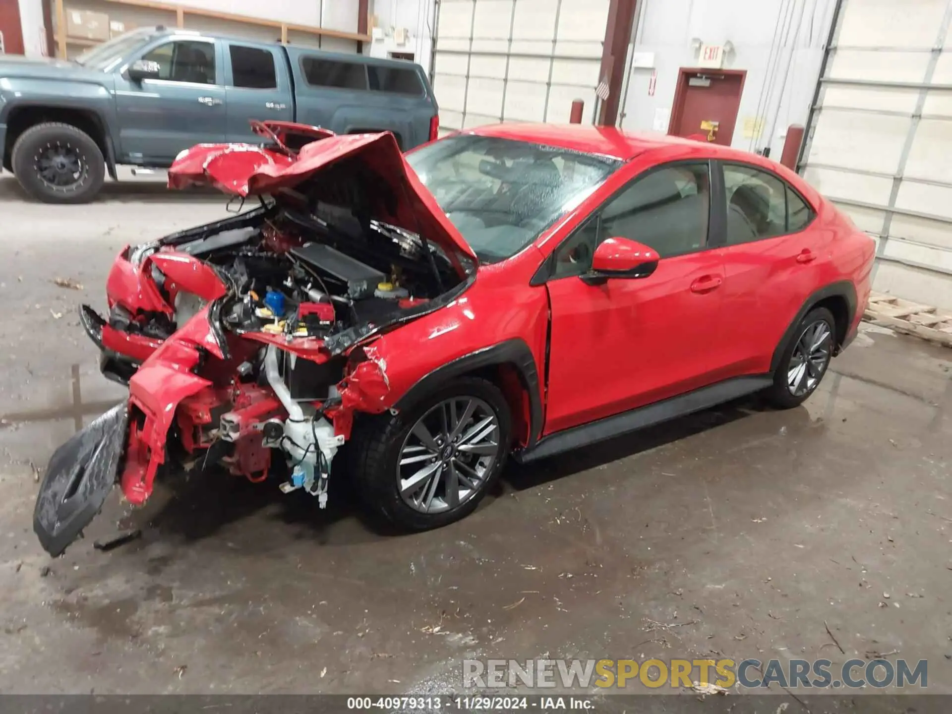 2 fotografías del automóvil dañado JF1VBAB62P8820556 SUBARU WRX 2023