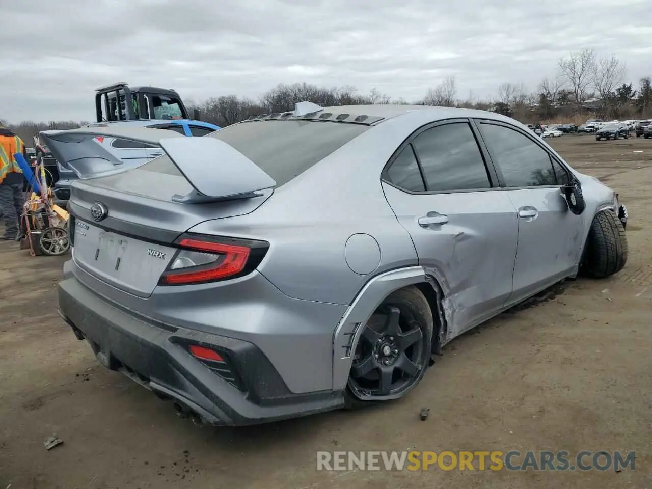 3 fotografías del automóvil dañado JF1VBAB67P8808208 SUBARU WRX 2023