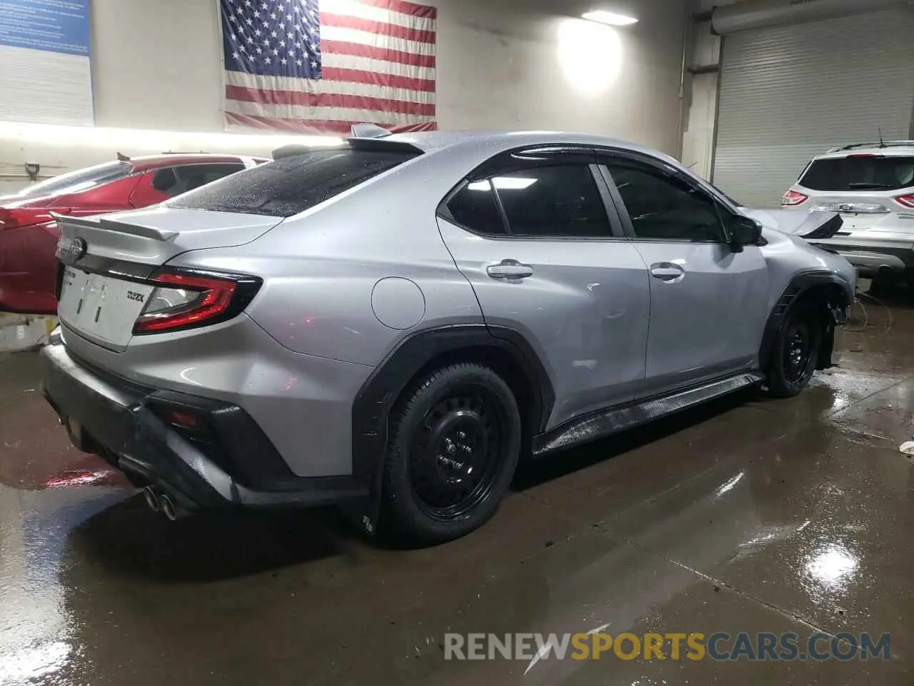 3 fotografías del automóvil dañado JF1VBAB6XP8805920 SUBARU WRX 2023