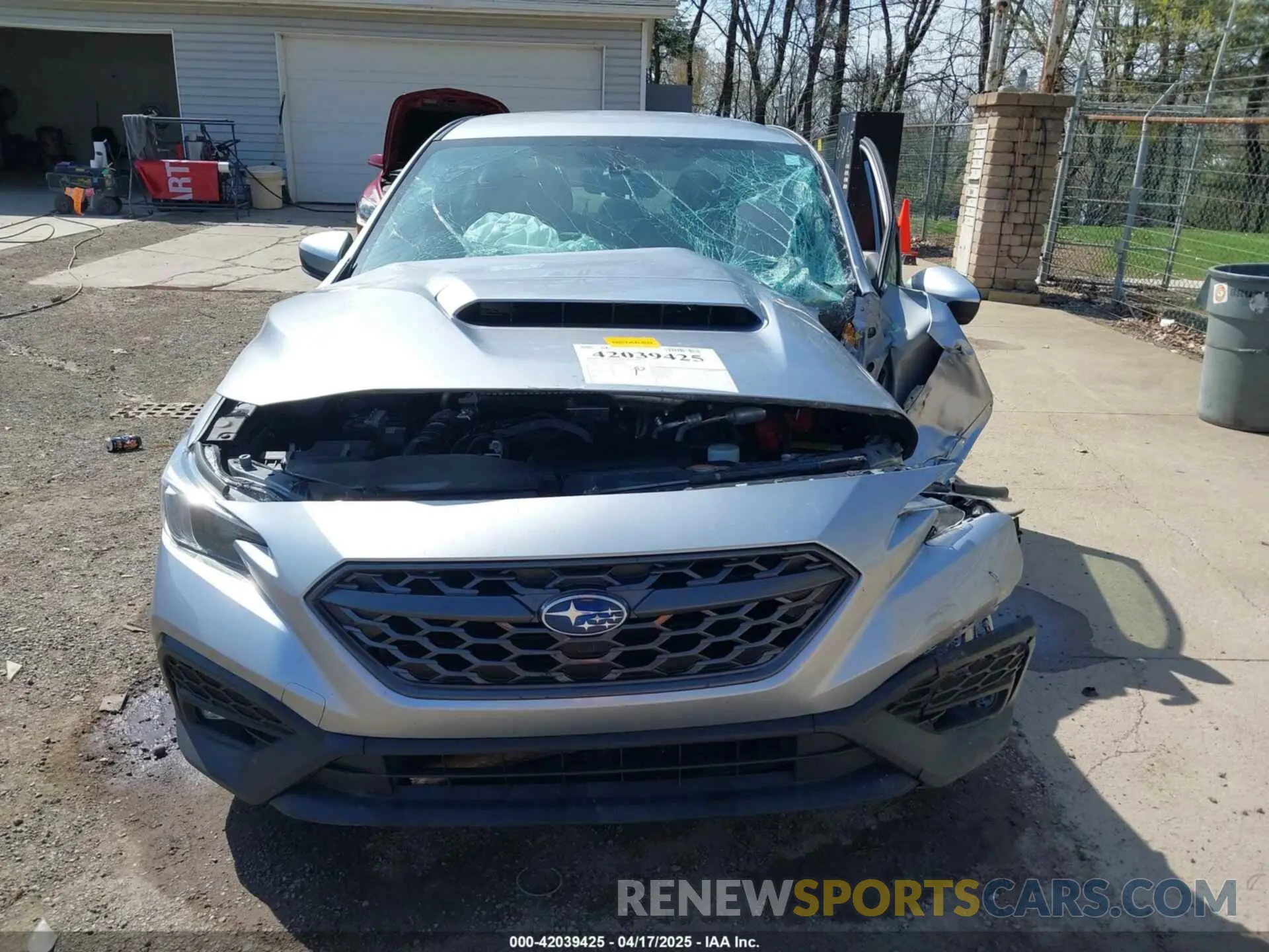 13 fotografías del automóvil dañado JF1VBAF60P9811875 SUBARU WRX 2023