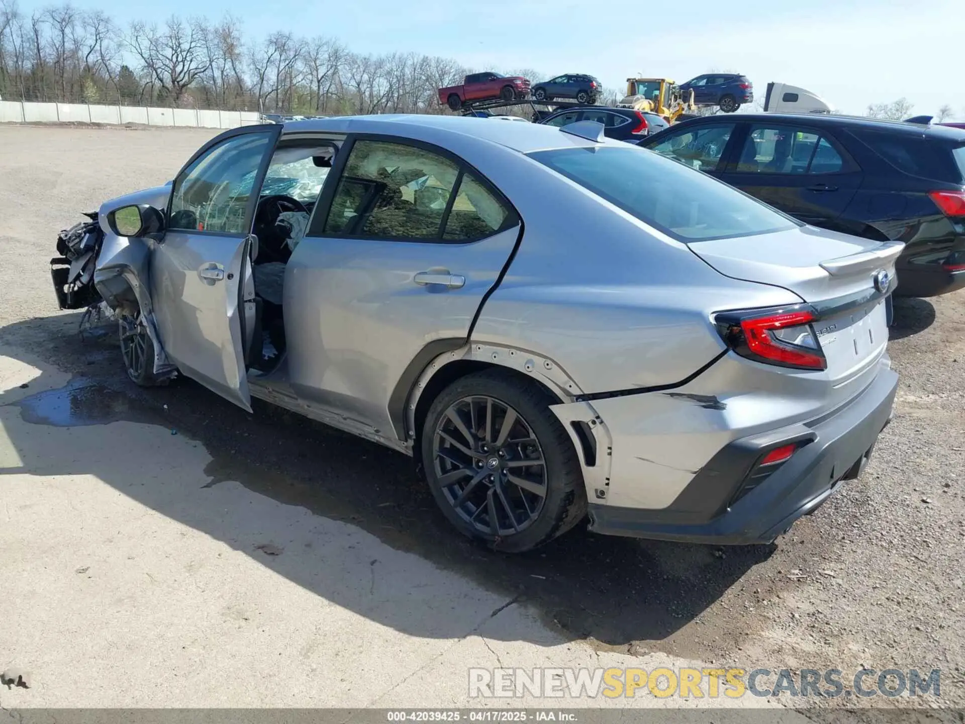 3 fotografías del automóvil dañado JF1VBAF60P9811875 SUBARU WRX 2023