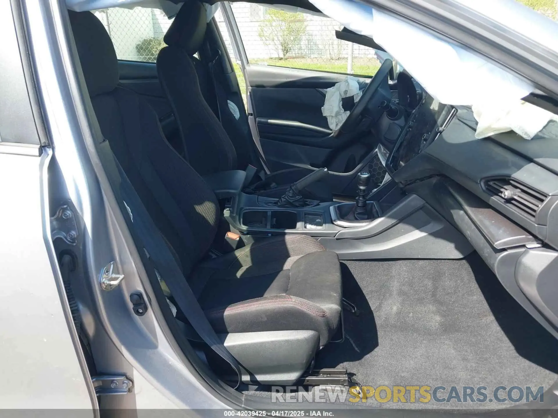 5 fotografías del automóvil dañado JF1VBAF60P9811875 SUBARU WRX 2023
