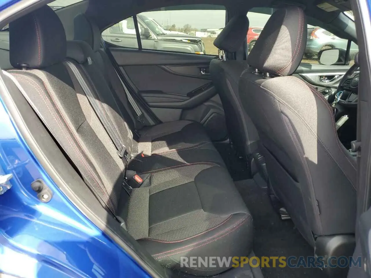 10 fotografías del automóvil dañado JF1VBAF60P9814999 SUBARU WRX 2023