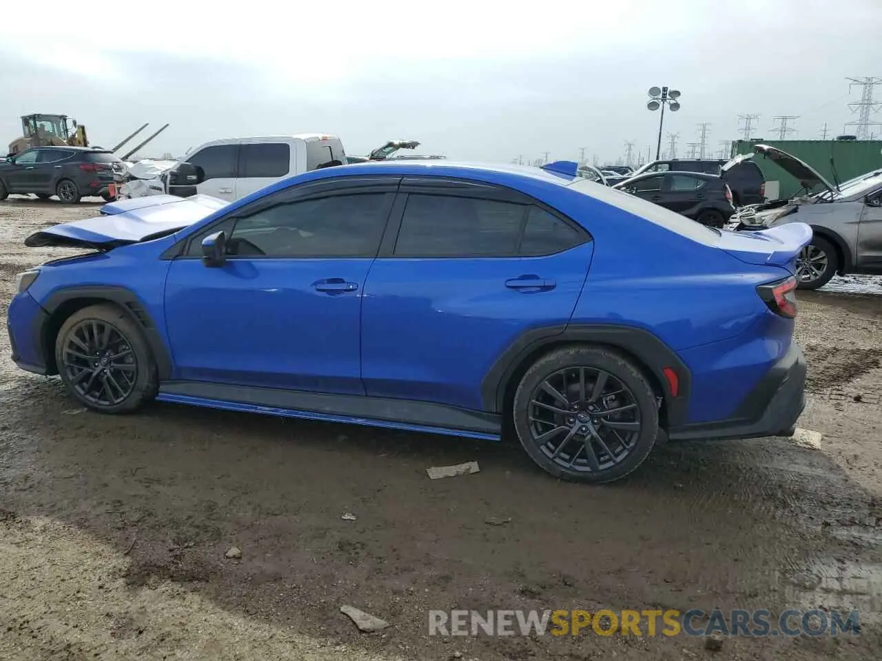 2 fotografías del automóvil dañado JF1VBAF60P9814999 SUBARU WRX 2023