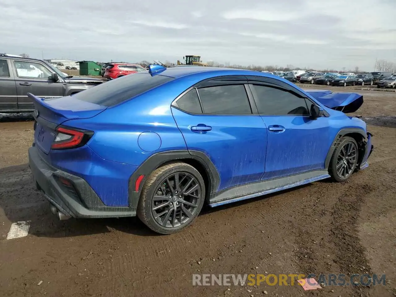 3 fotografías del automóvil dañado JF1VBAF60P9814999 SUBARU WRX 2023