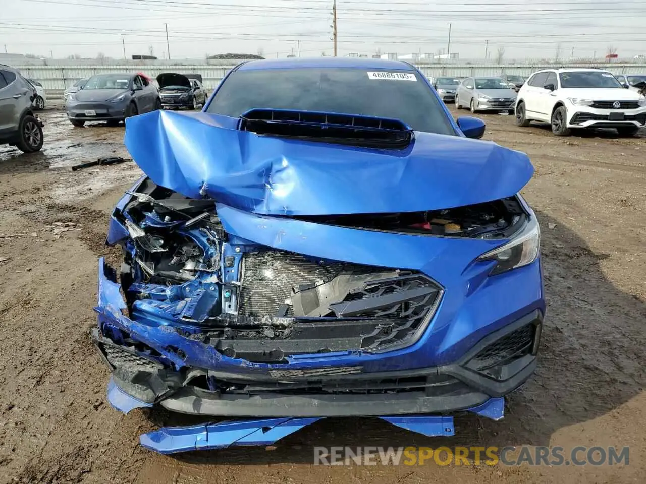 5 fotografías del automóvil dañado JF1VBAF60P9814999 SUBARU WRX 2023