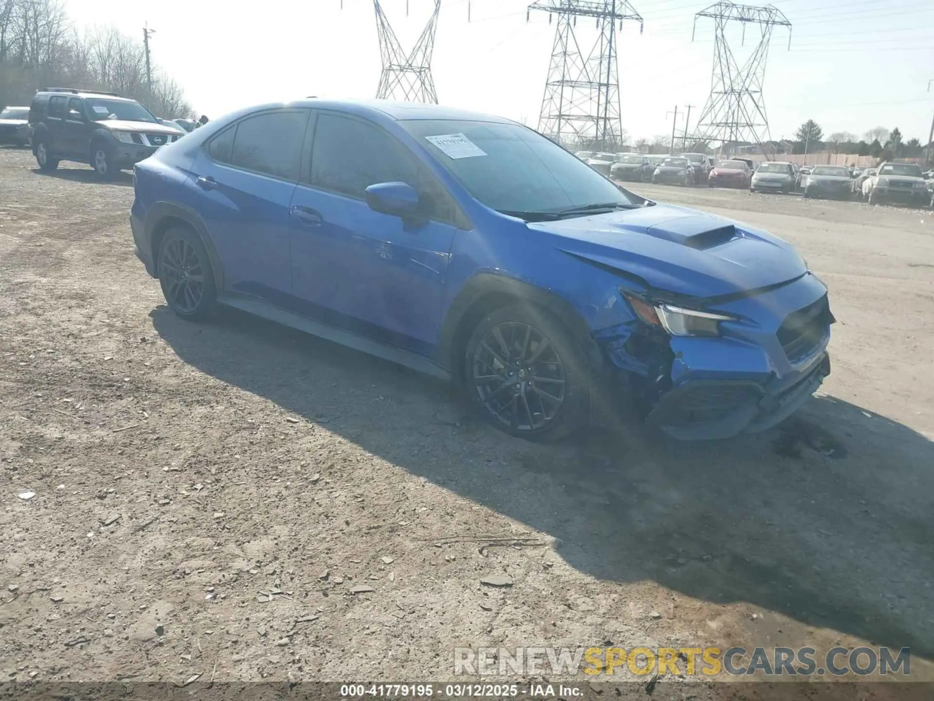 1 fotografías del automóvil dañado JF1VBAF61P9807804 SUBARU WRX 2023