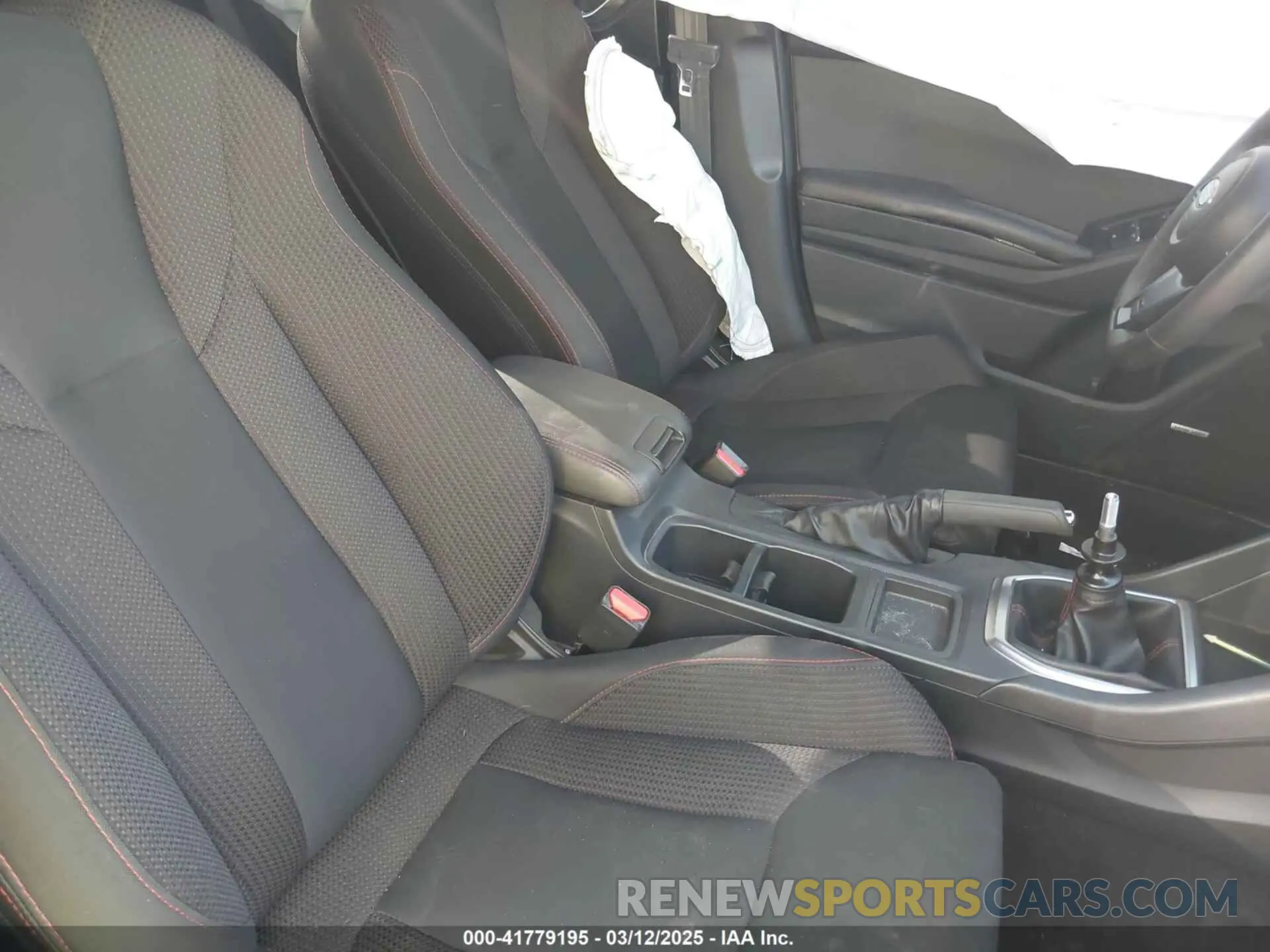 5 fotografías del automóvil dañado JF1VBAF61P9807804 SUBARU WRX 2023