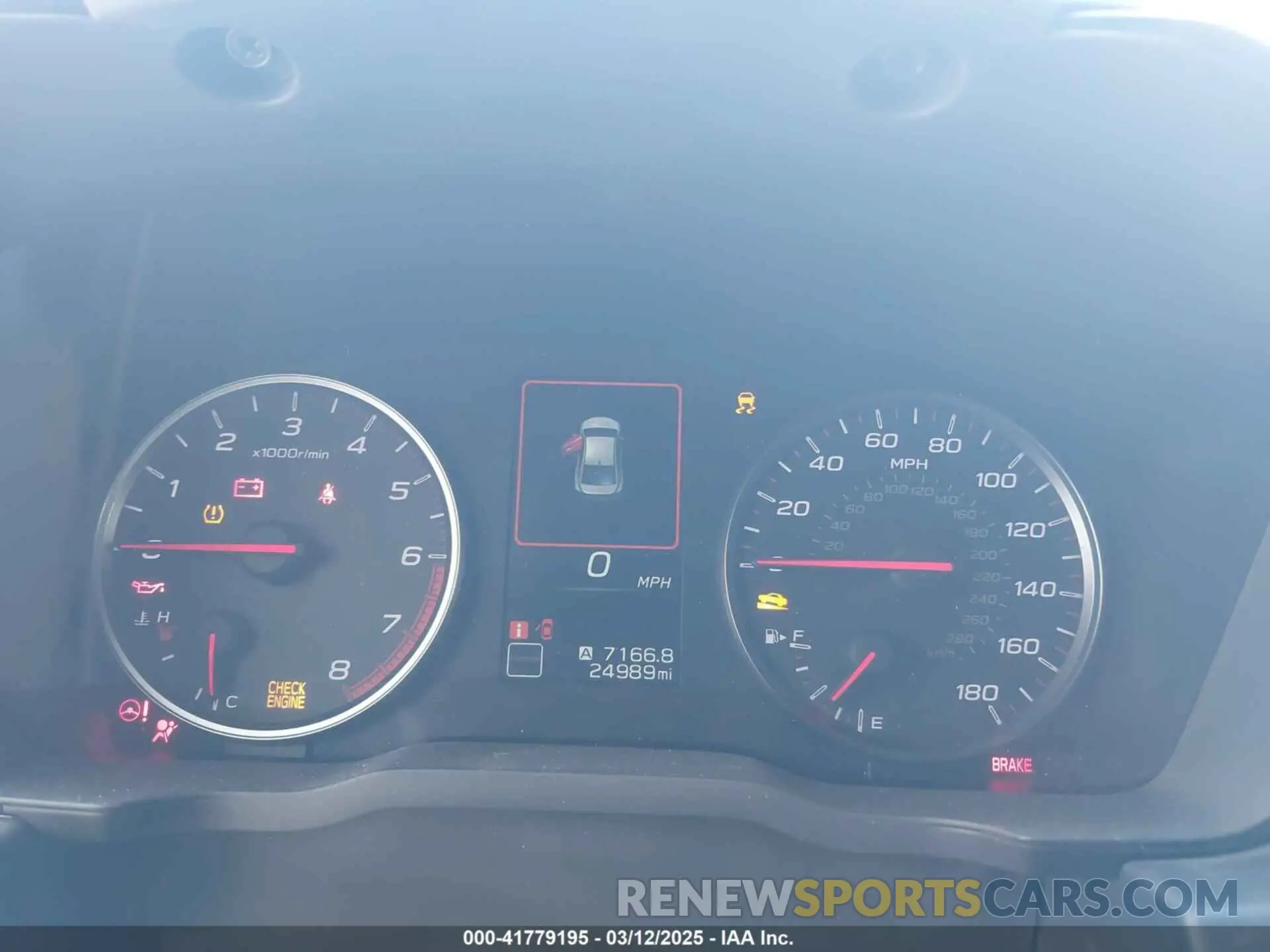 7 fotografías del automóvil dañado JF1VBAF61P9807804 SUBARU WRX 2023