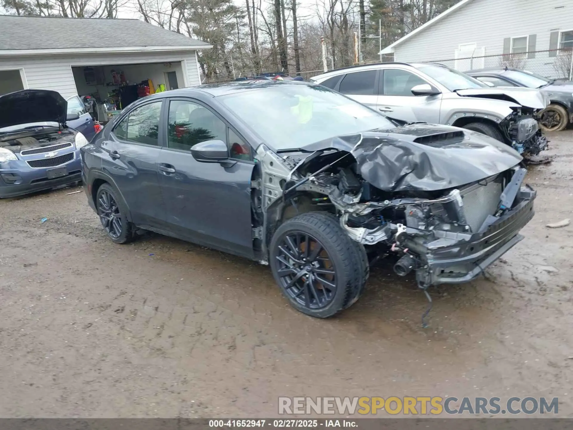 1 fotografías del automóvil dañado JF1VBAF61P9823596 SUBARU WRX 2023