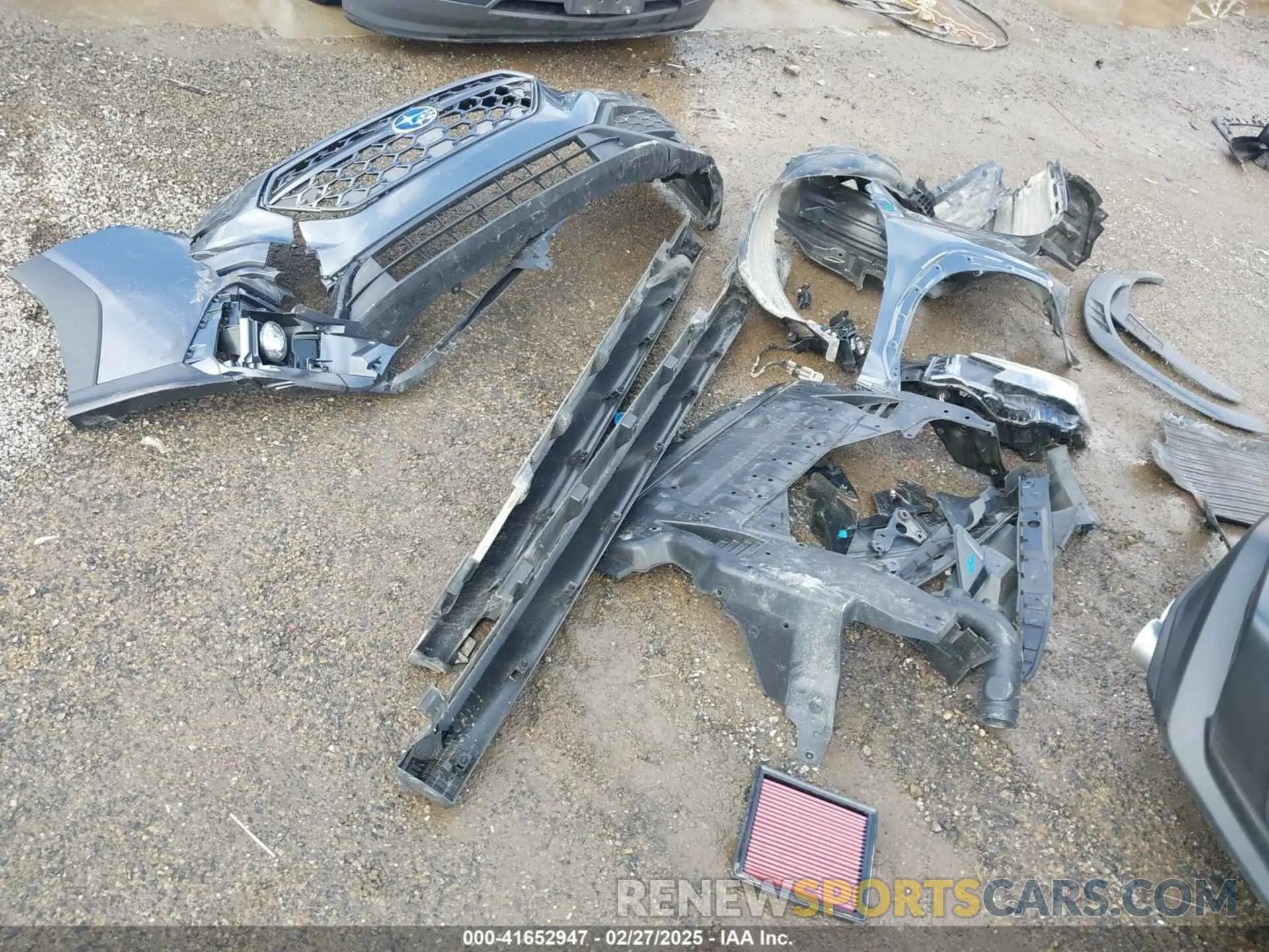 12 fotografías del automóvil dañado JF1VBAF61P9823596 SUBARU WRX 2023