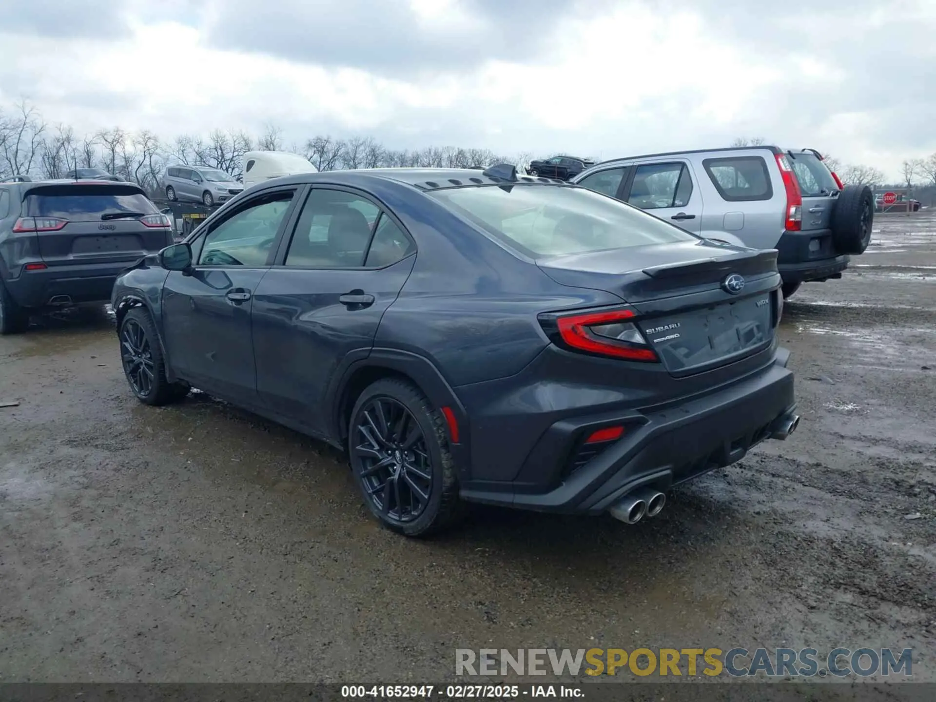 3 fotografías del automóvil dañado JF1VBAF61P9823596 SUBARU WRX 2023