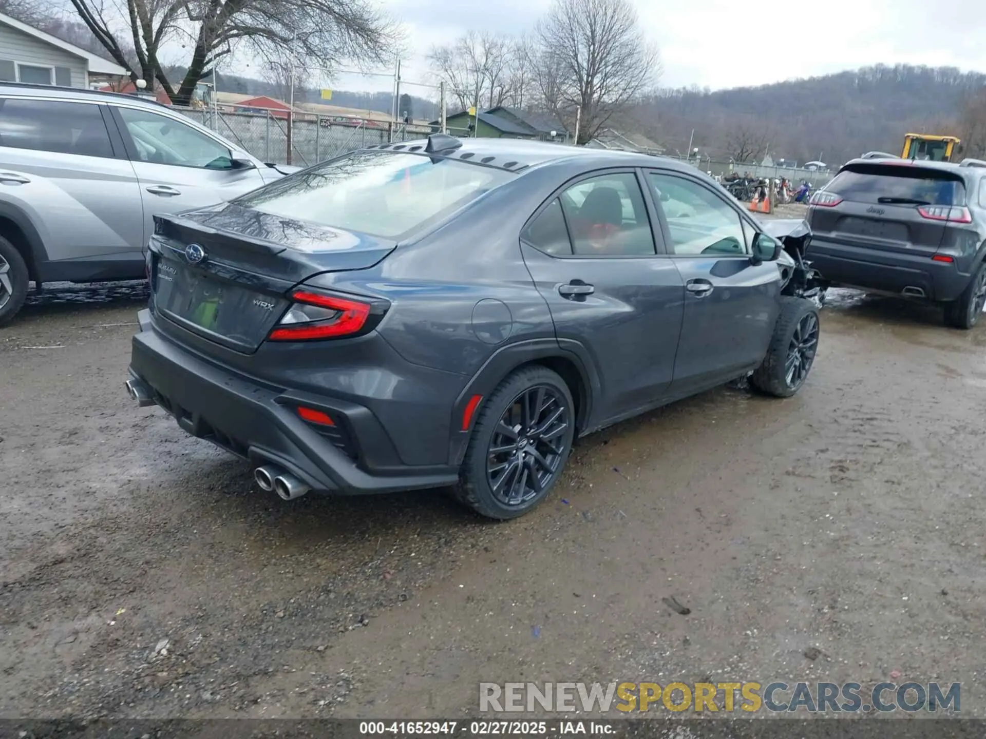 4 fotografías del automóvil dañado JF1VBAF61P9823596 SUBARU WRX 2023
