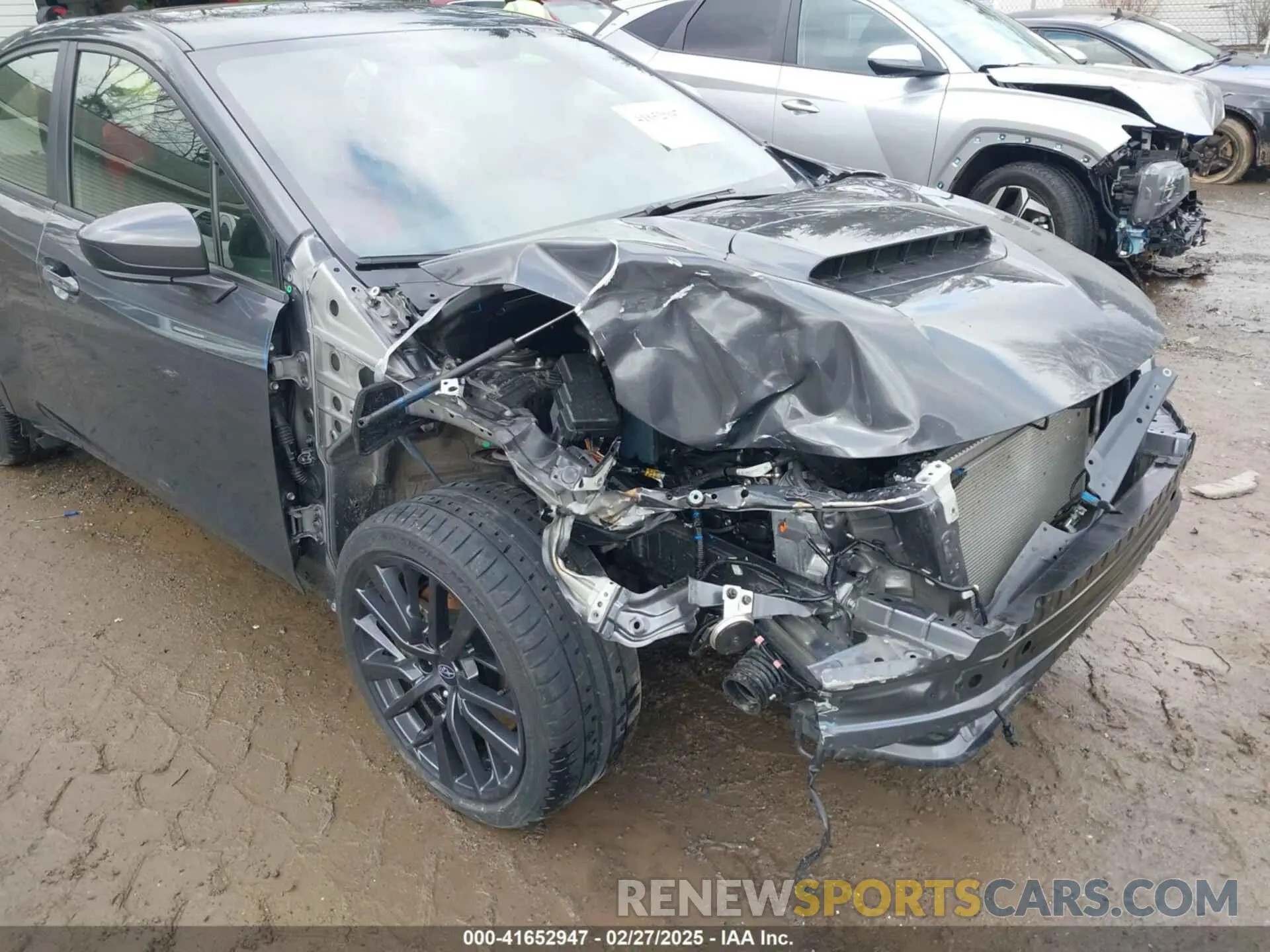 6 fotografías del automóvil dañado JF1VBAF61P9823596 SUBARU WRX 2023