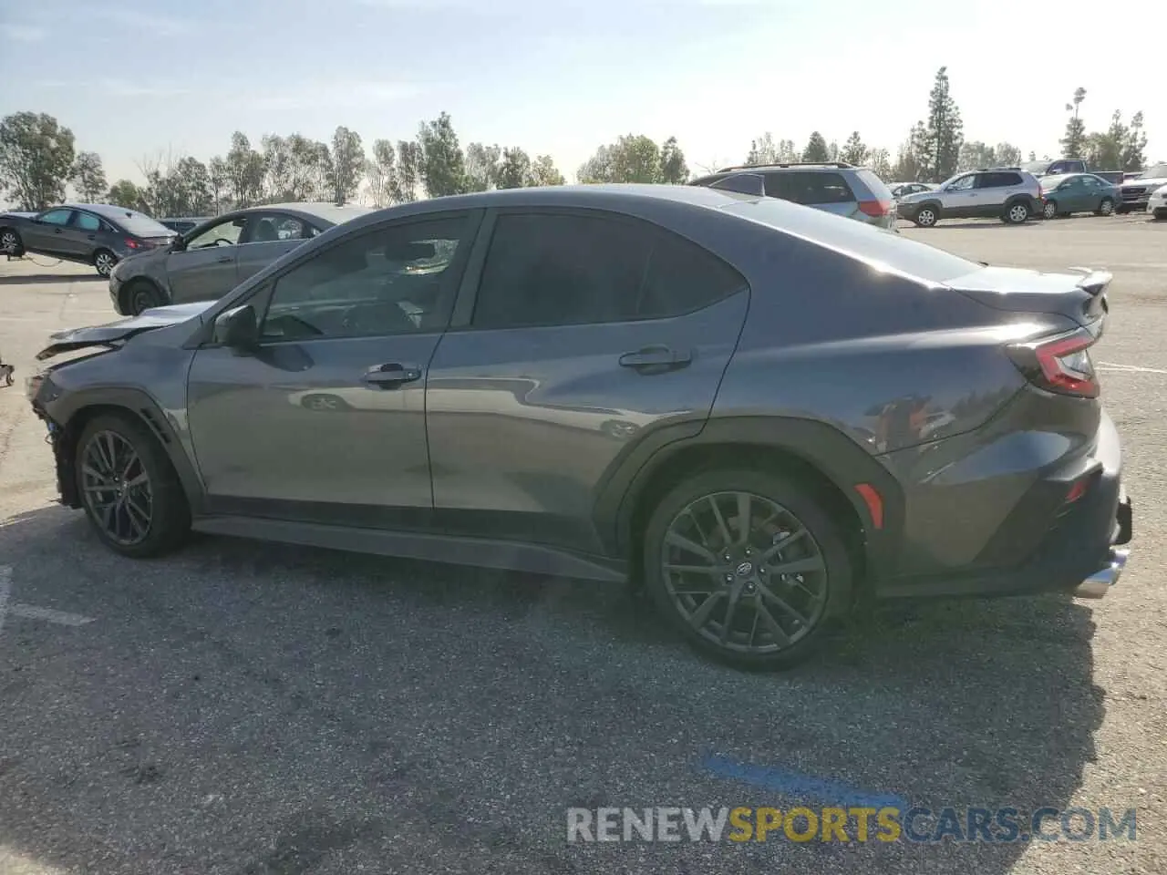 2 fotografías del automóvil dañado JF1VBAF62P9814440 SUBARU WRX 2023