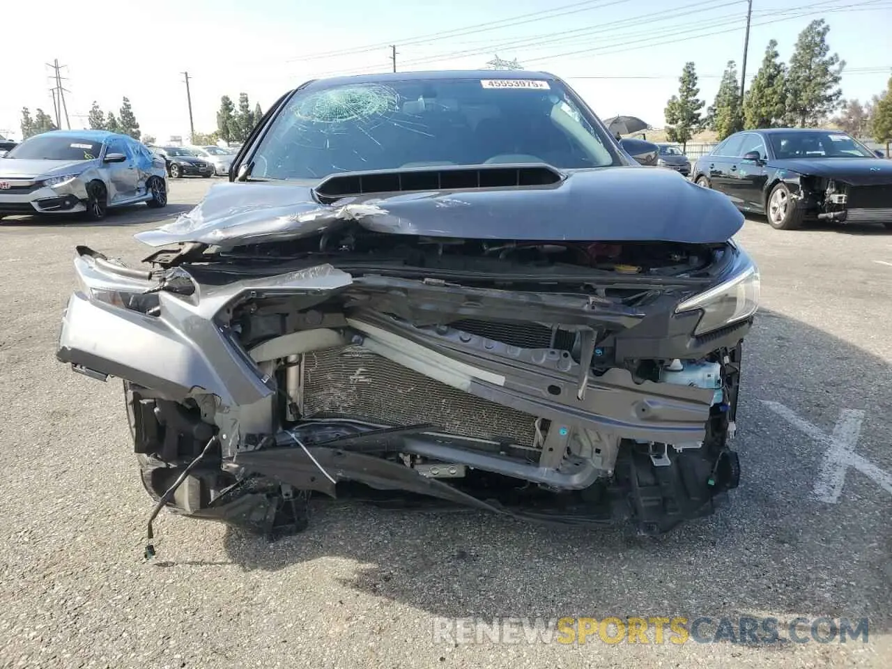 5 fotografías del automóvil dañado JF1VBAF62P9814440 SUBARU WRX 2023
