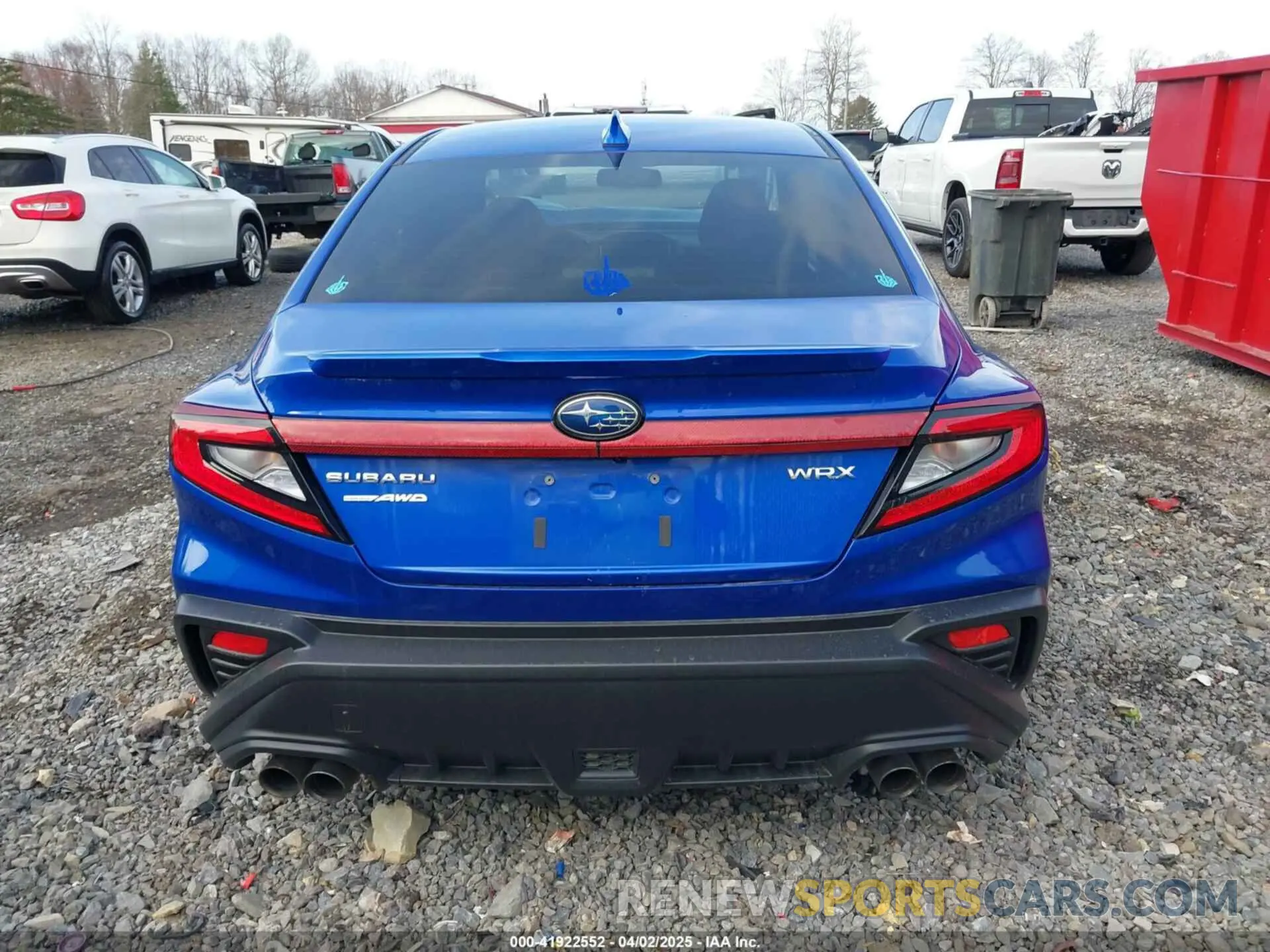 16 fotografías del automóvil dañado JF1VBAF63P9803317 SUBARU WRX 2023