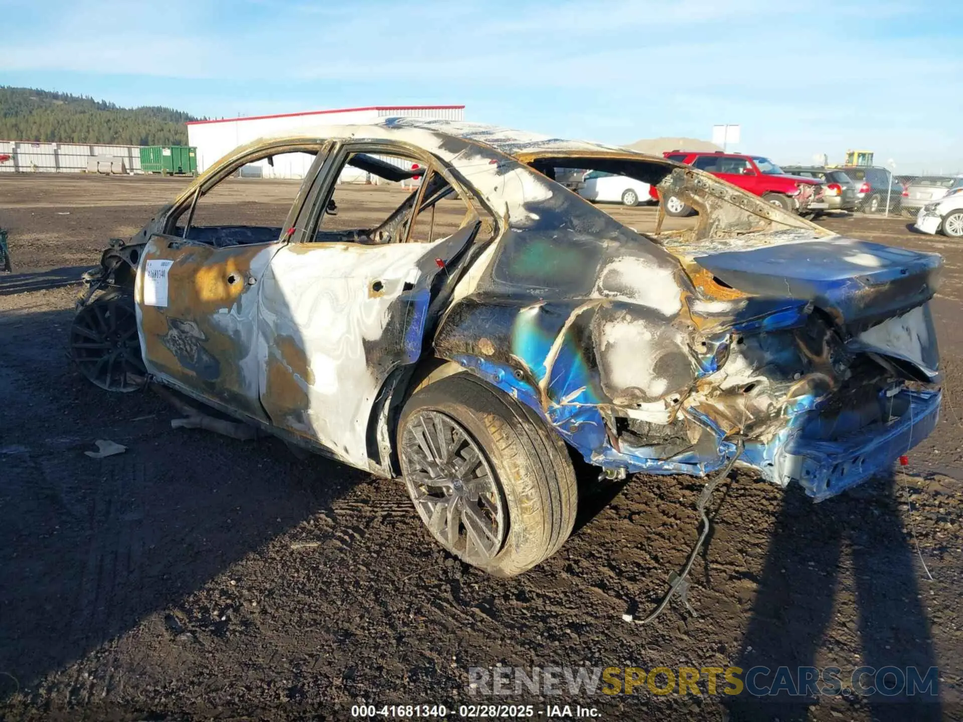 3 fotografías del automóvil dañado JF1VBAF63P9803673 SUBARU WRX 2023