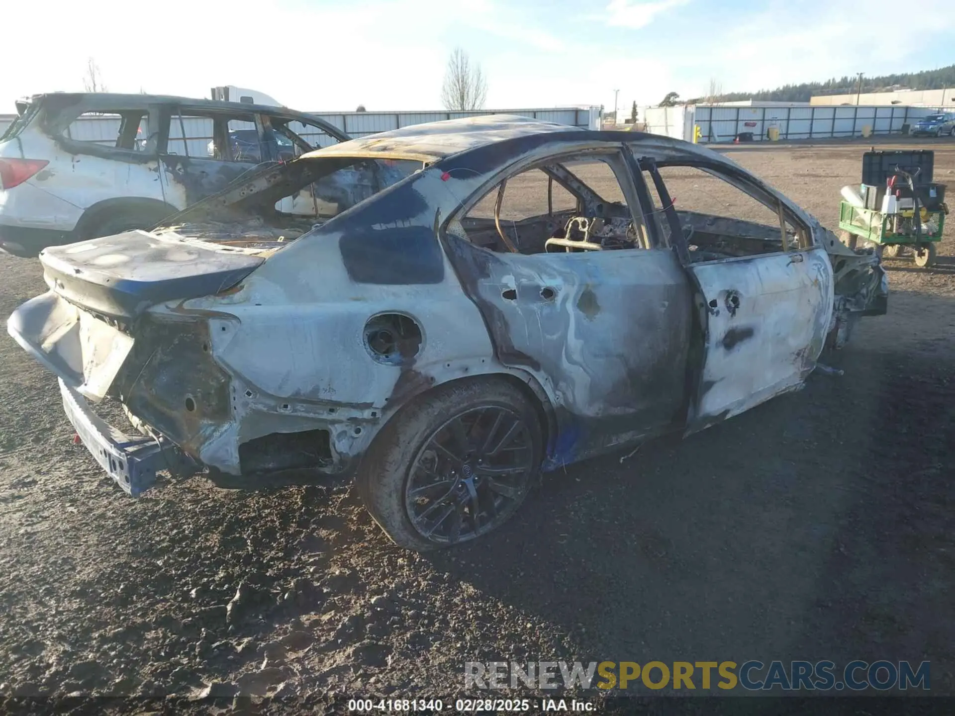 4 fotografías del automóvil dañado JF1VBAF63P9803673 SUBARU WRX 2023