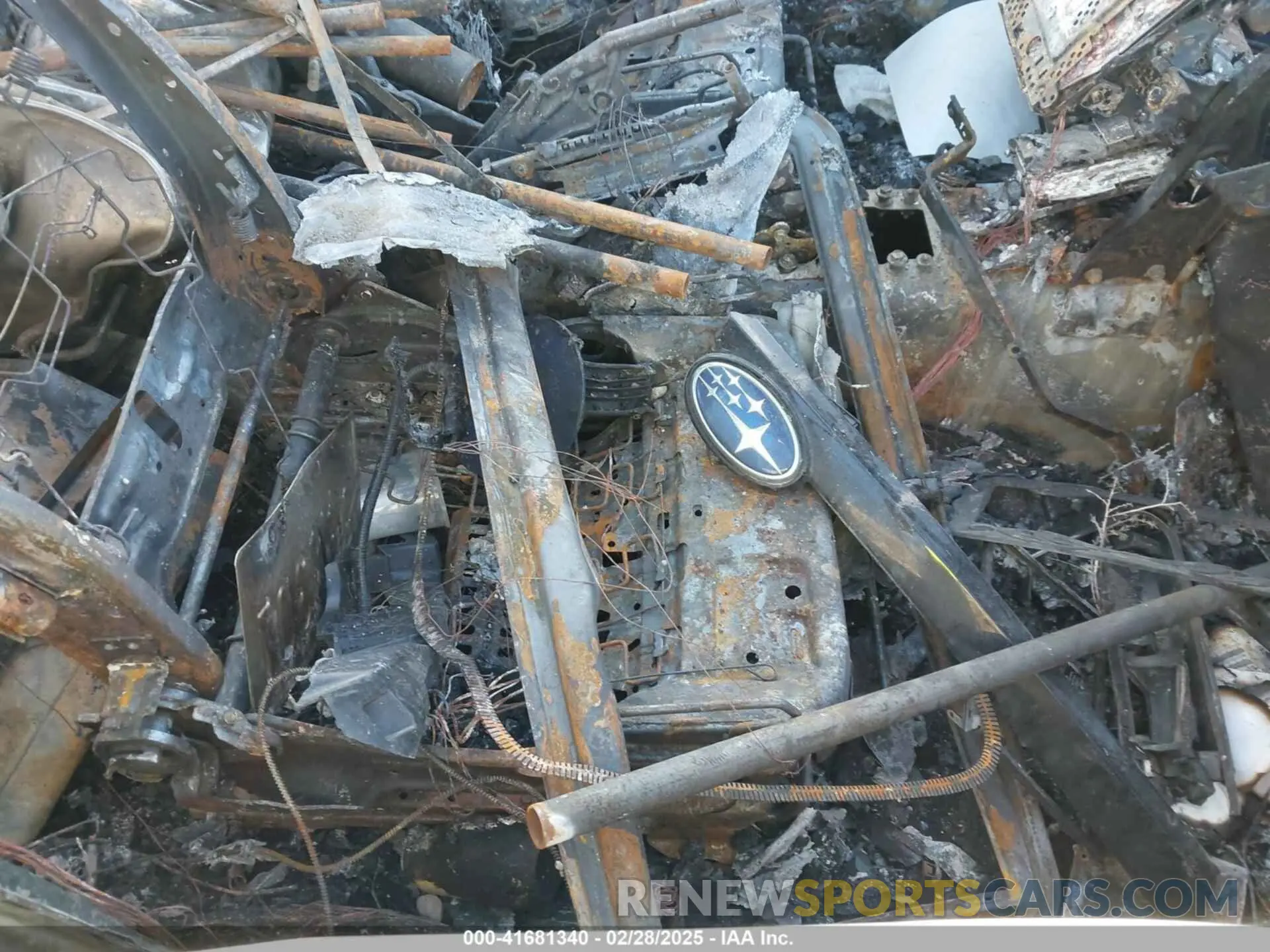5 fotografías del automóvil dañado JF1VBAF63P9803673 SUBARU WRX 2023