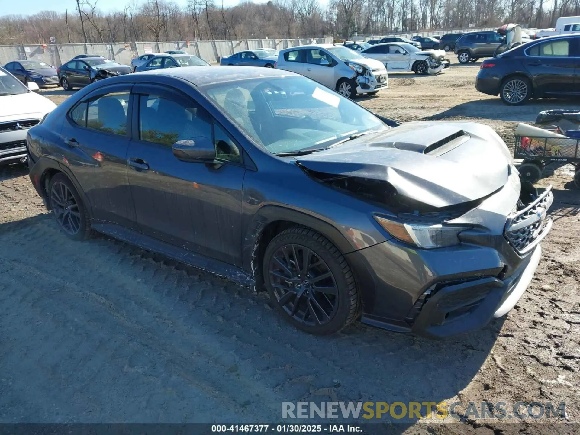 1 fotografías del automóvil dañado JF1VBAF63P9817346 SUBARU WRX 2023