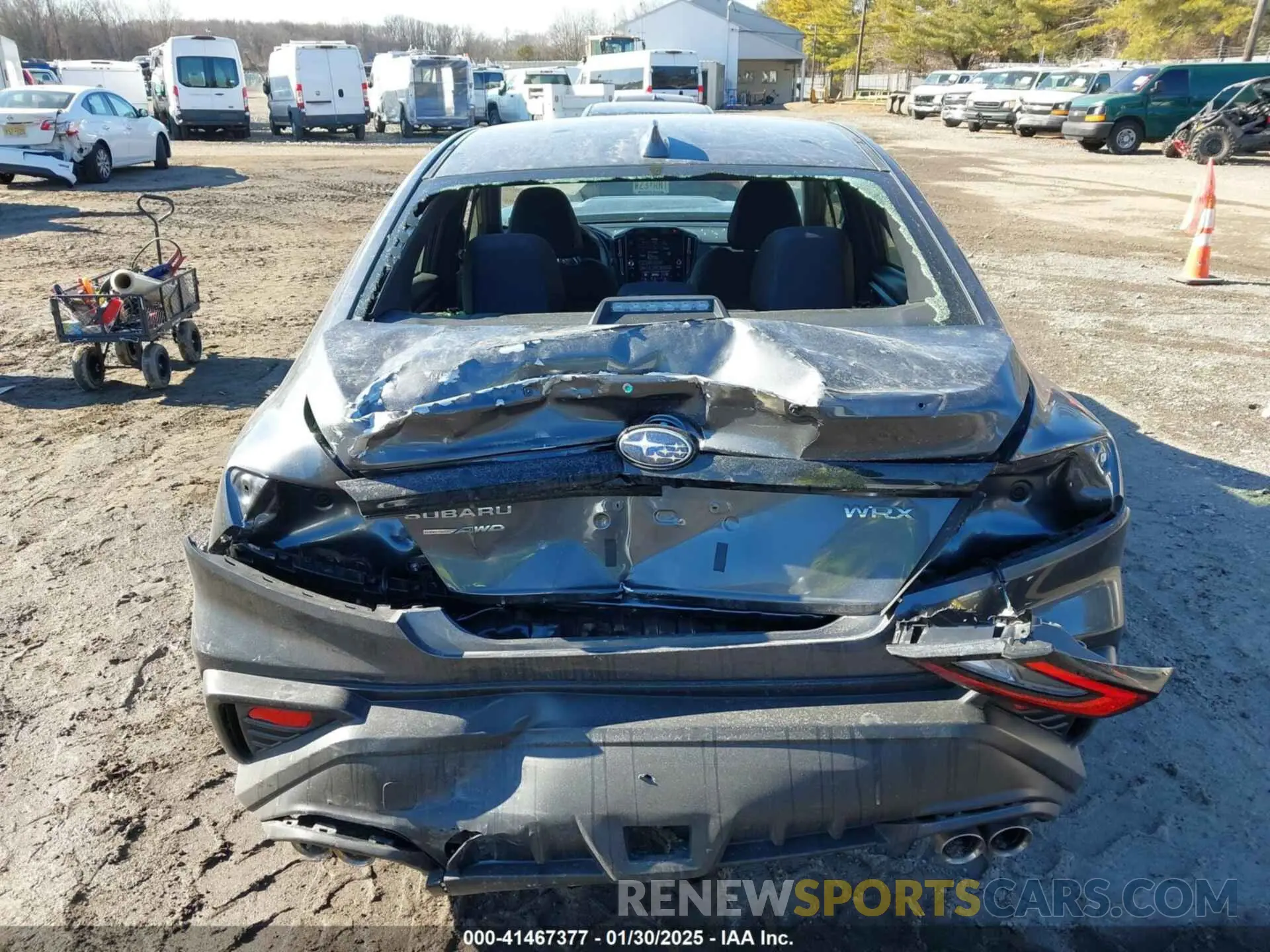 16 fotografías del automóvil dañado JF1VBAF63P9817346 SUBARU WRX 2023
