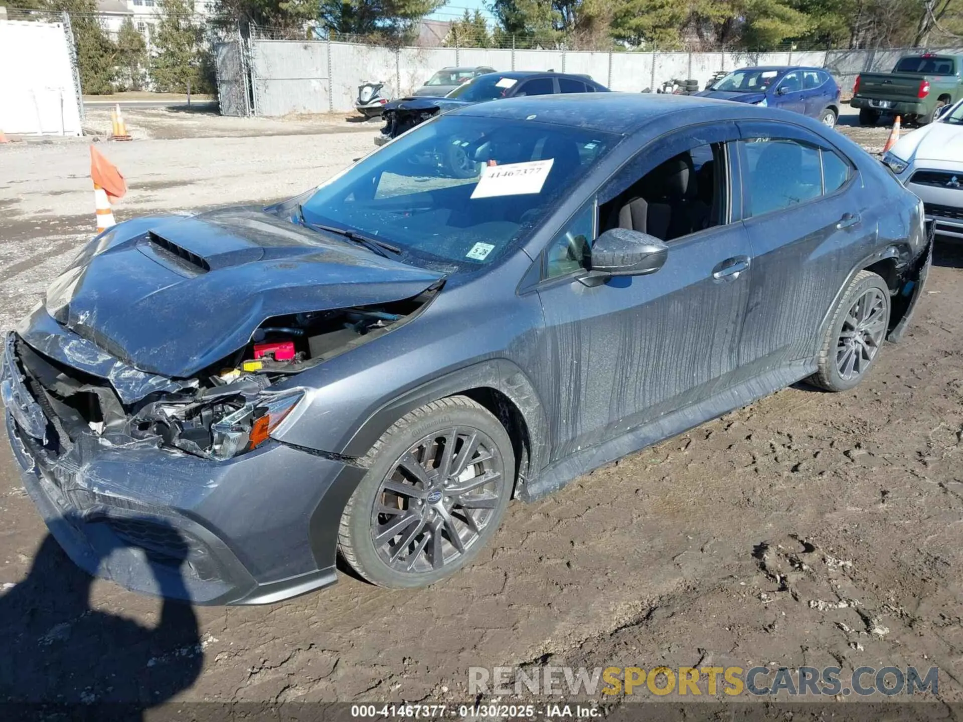 2 fotografías del automóvil dañado JF1VBAF63P9817346 SUBARU WRX 2023