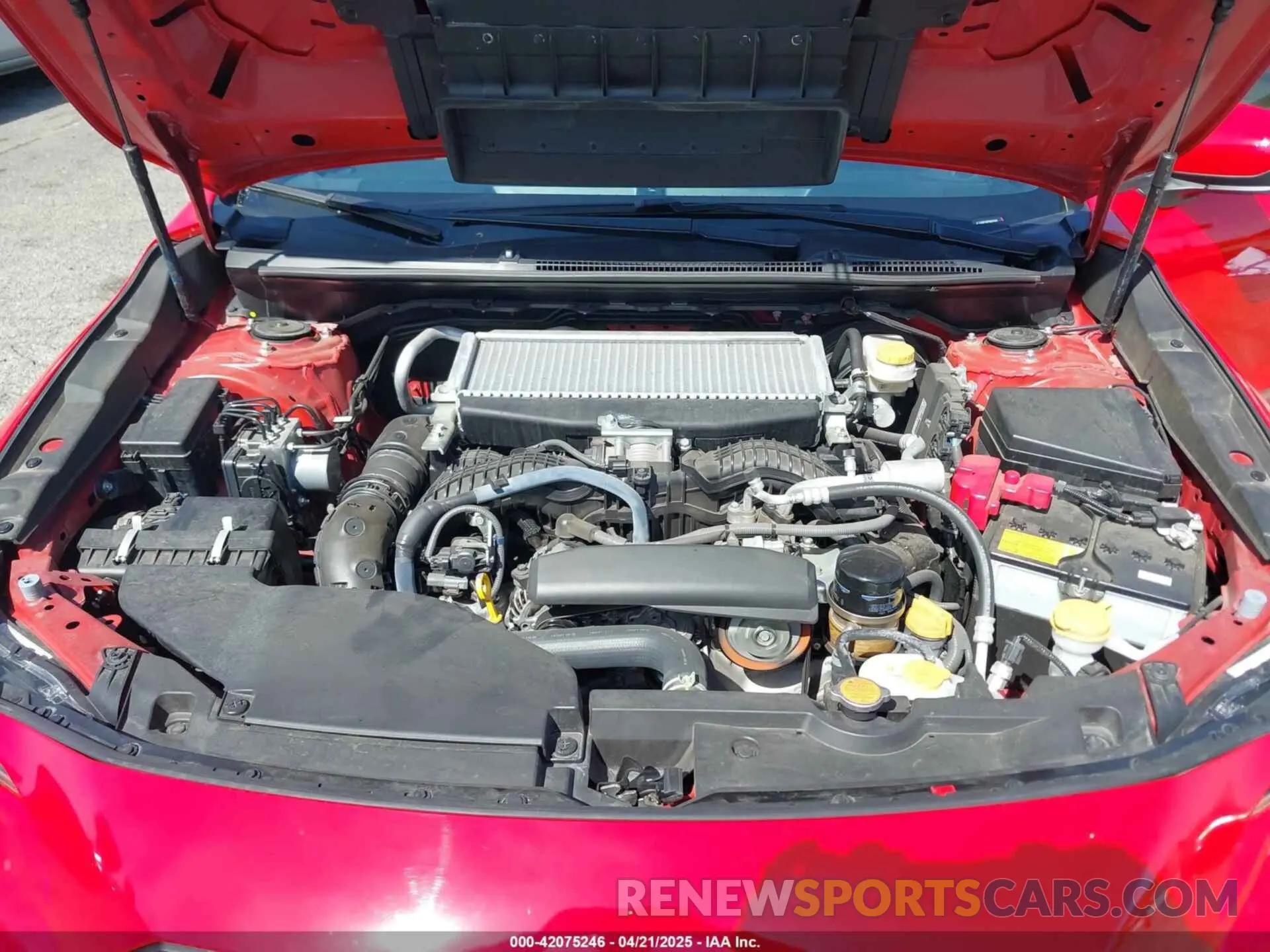 10 fotografías del automóvil dañado JF1VBAF64P9800040 SUBARU WRX 2023