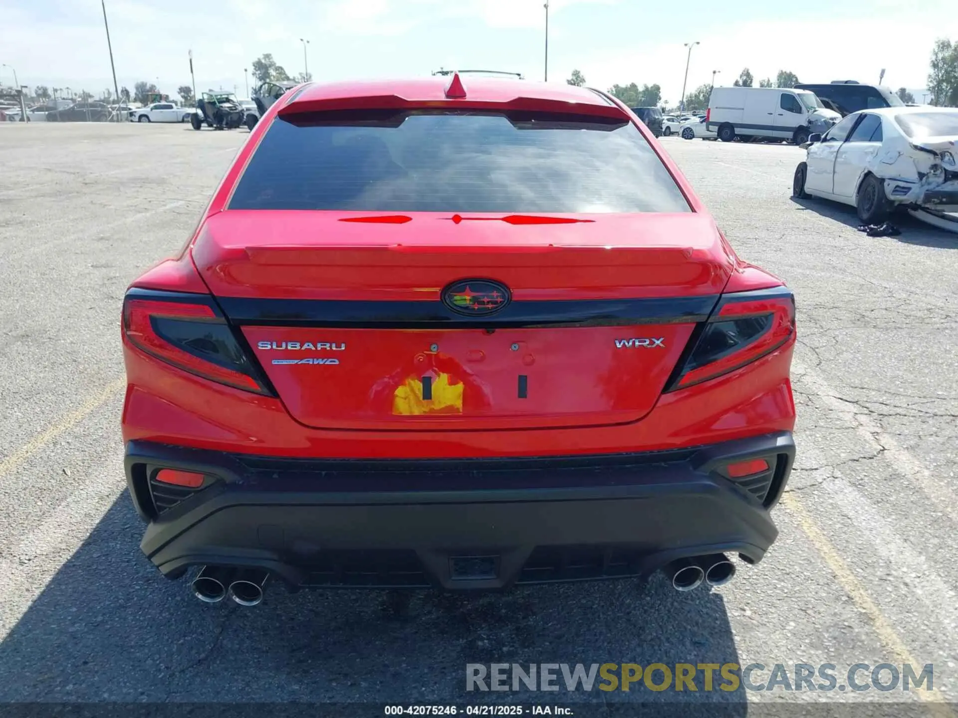 16 fotografías del automóvil dañado JF1VBAF64P9800040 SUBARU WRX 2023