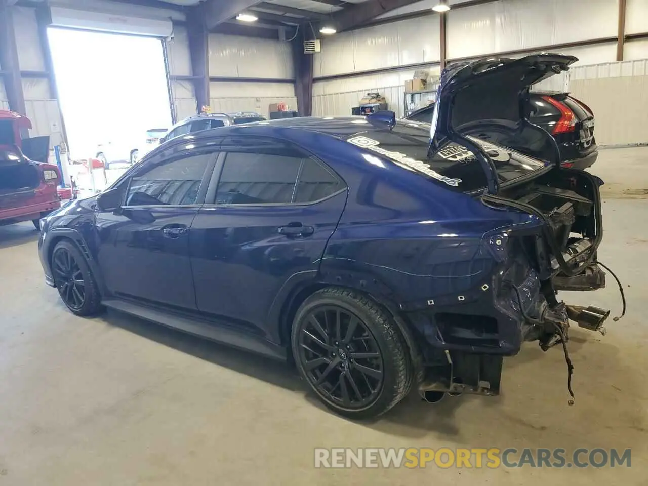 2 fotografías del automóvil dañado JF1VBAF64P9803620 SUBARU WRX 2023