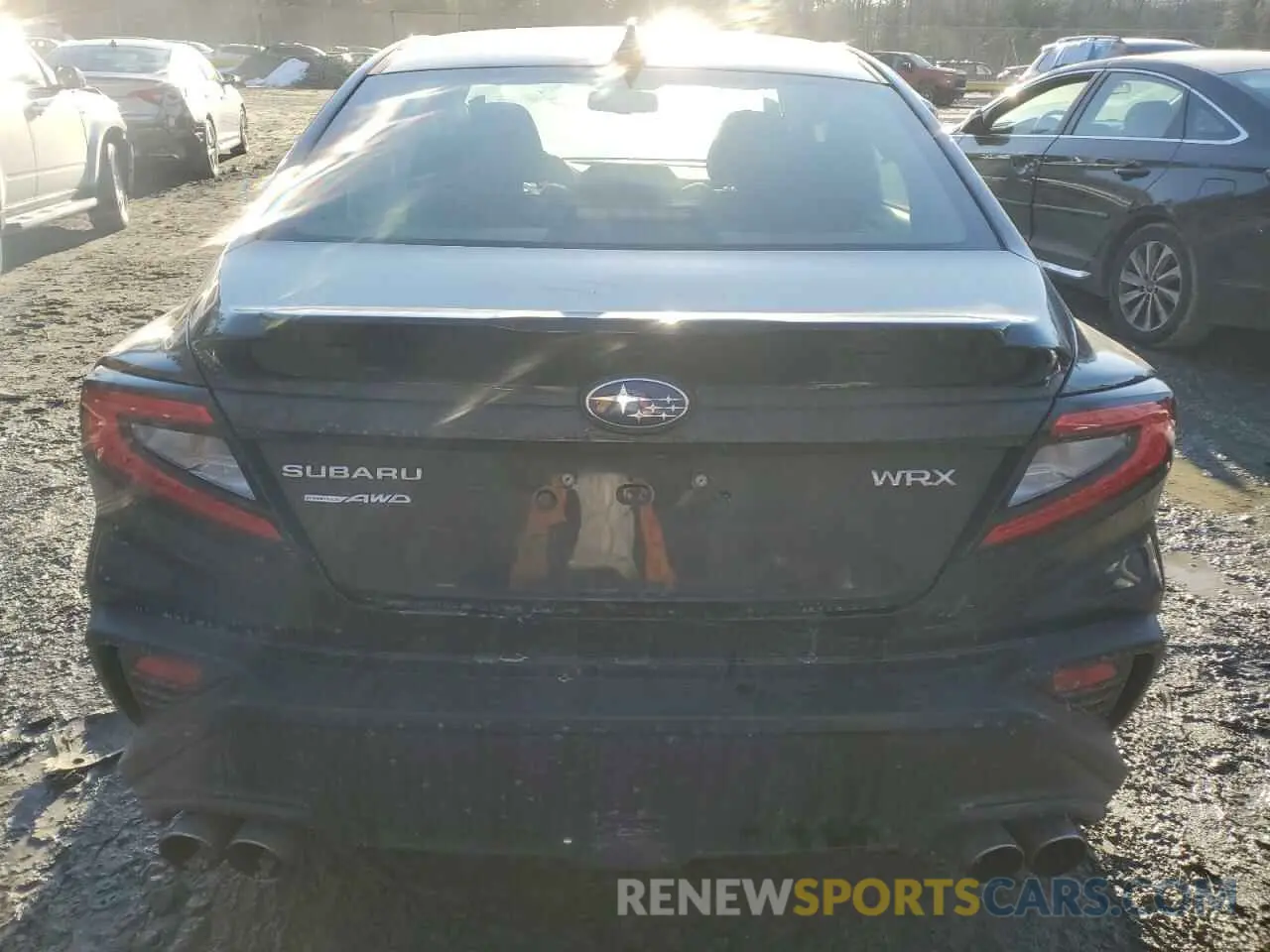 6 fotografías del automóvil dañado JF1VBAF64P9809191 SUBARU WRX 2023