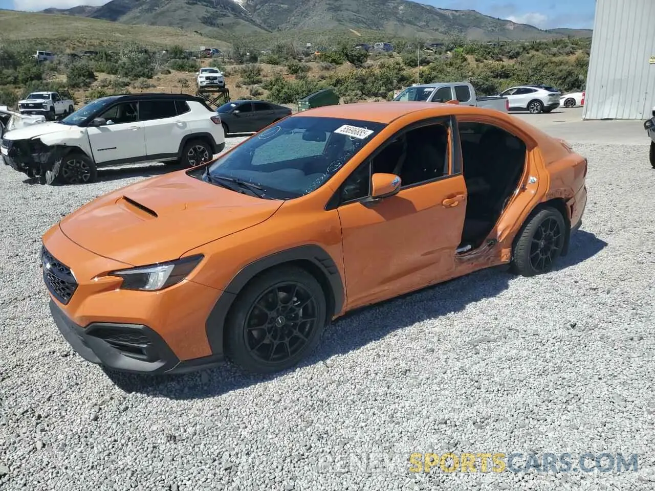 1 fotografías del automóvil dañado JF1VBAF64P9819591 SUBARU WRX 2023