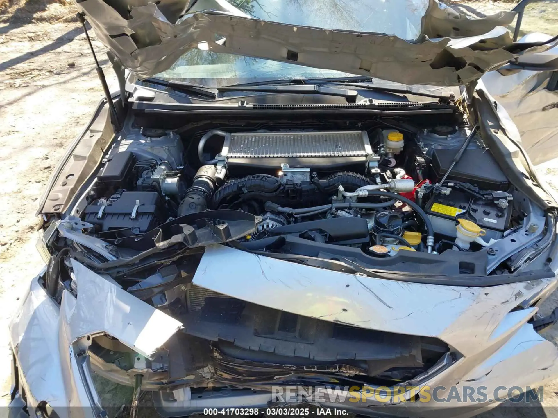 10 fotografías del automóvil dañado JF1VBAF64P9824239 SUBARU WRX 2023