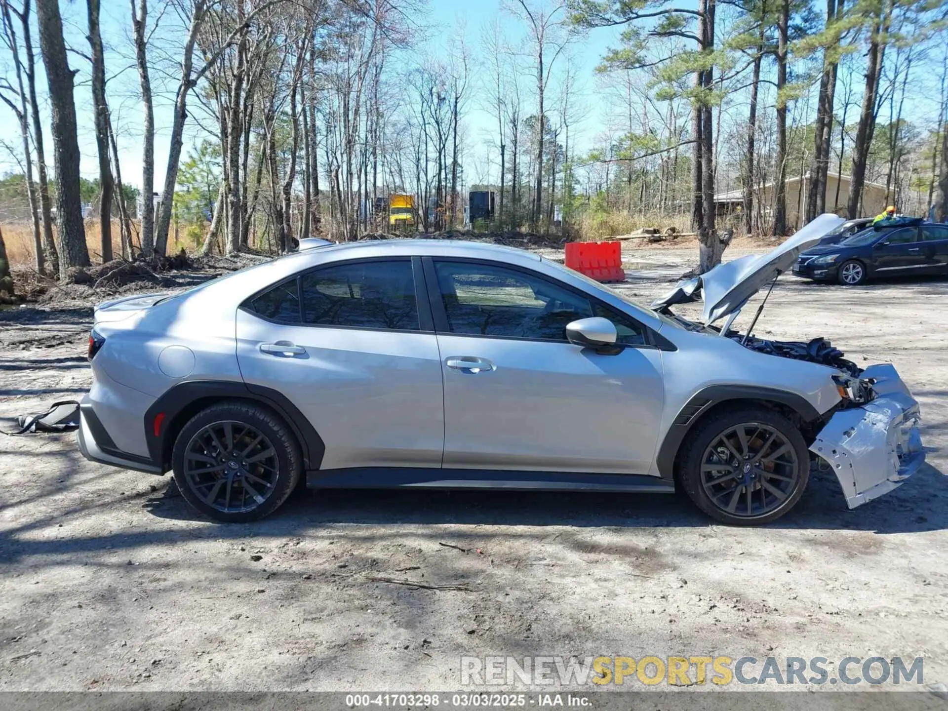 14 fotografías del automóvil dañado JF1VBAF64P9824239 SUBARU WRX 2023