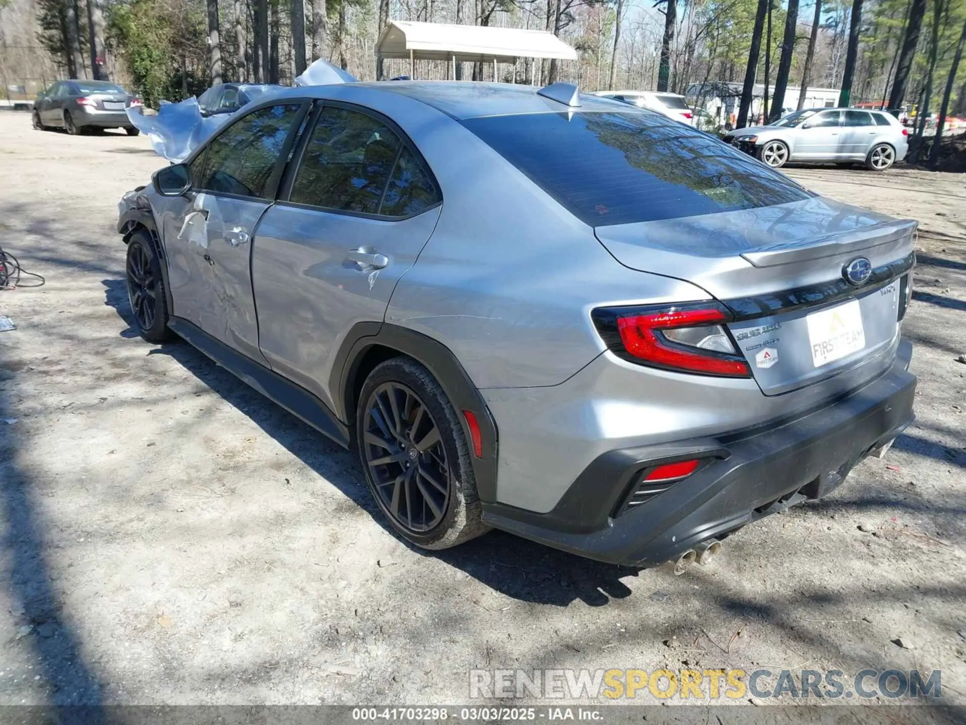 3 fotografías del automóvil dañado JF1VBAF64P9824239 SUBARU WRX 2023