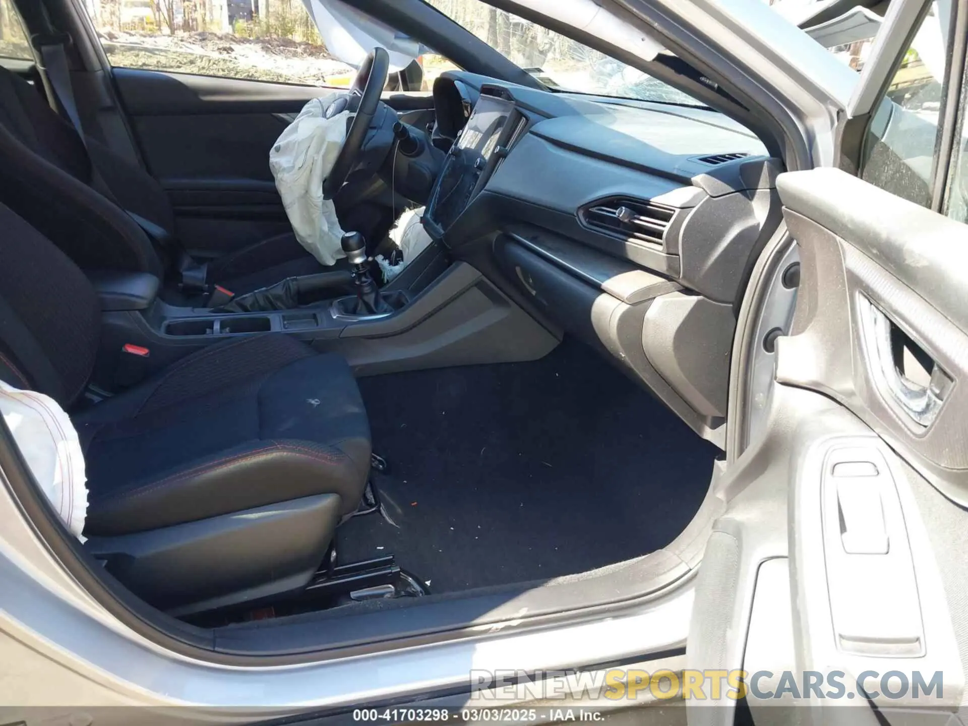 5 fotografías del automóvil dañado JF1VBAF64P9824239 SUBARU WRX 2023