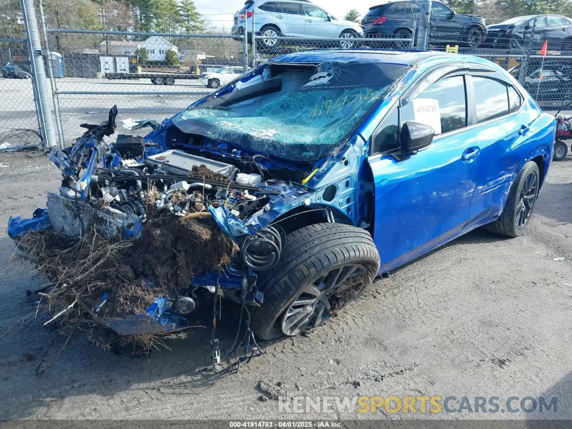 2 fotografías del automóvil dañado JF1VBAF65P9824119 SUBARU WRX 2023