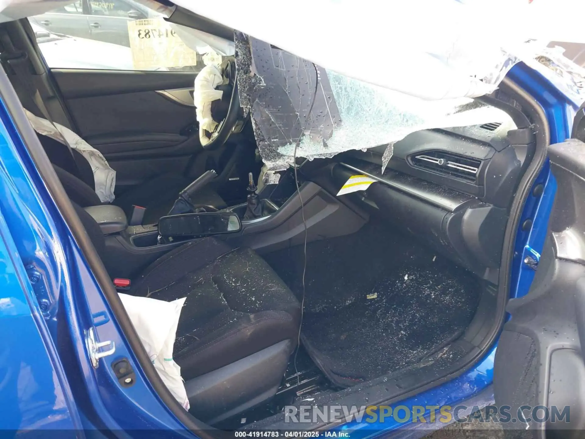 5 fotografías del automóvil dañado JF1VBAF65P9824119 SUBARU WRX 2023
