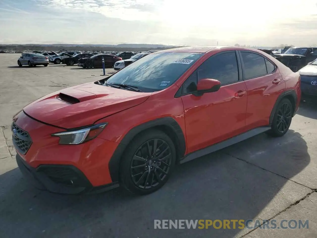 1 fotografías del automóvil dañado JF1VBAF66P9812481 SUBARU WRX 2023