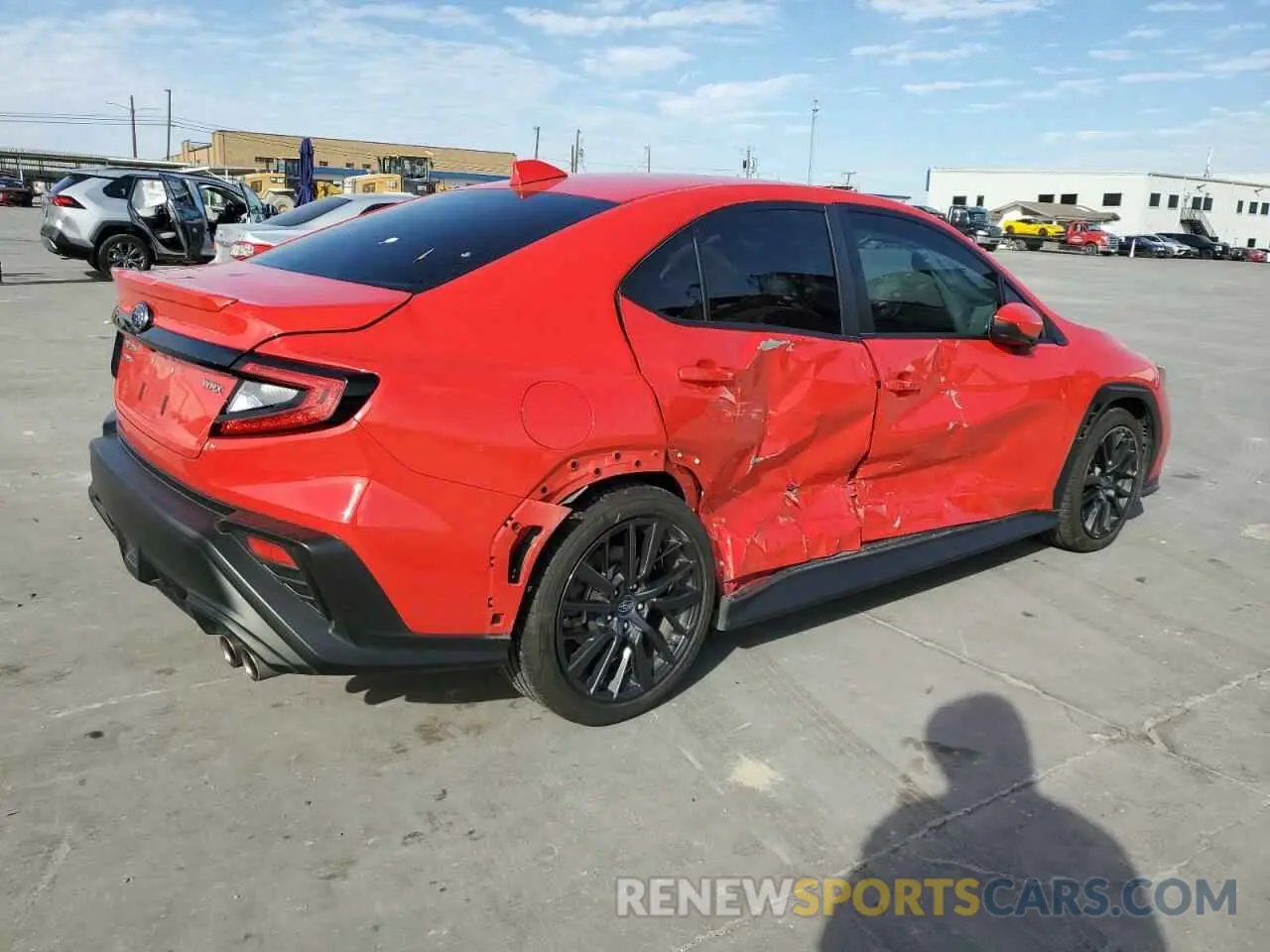 3 fotografías del automóvil dañado JF1VBAF66P9812481 SUBARU WRX 2023