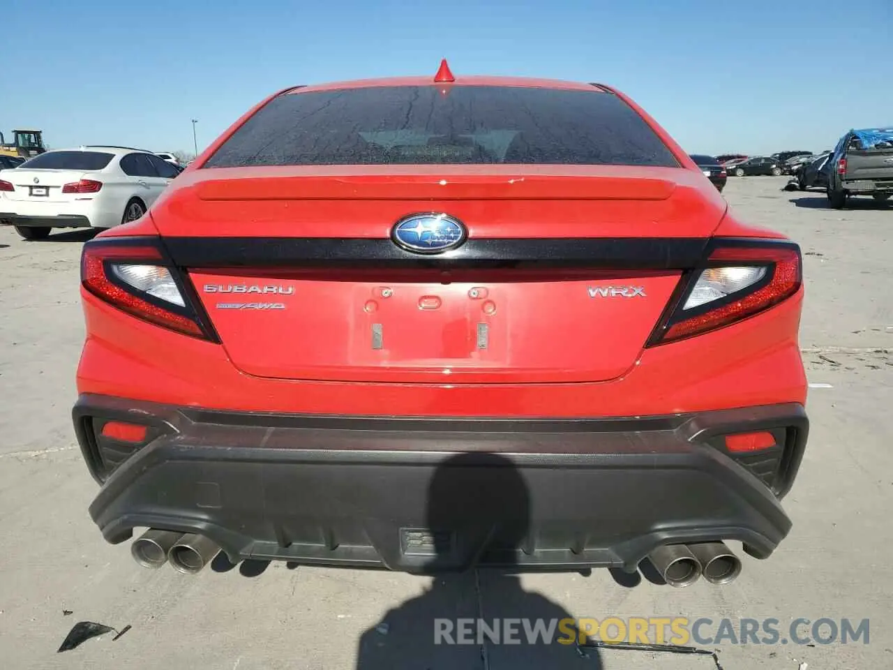 6 fotografías del automóvil dañado JF1VBAF67P9810593 SUBARU WRX 2023