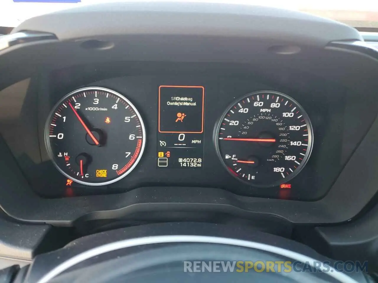 9 fotografías del automóvil dañado JF1VBAF67P9810593 SUBARU WRX 2023