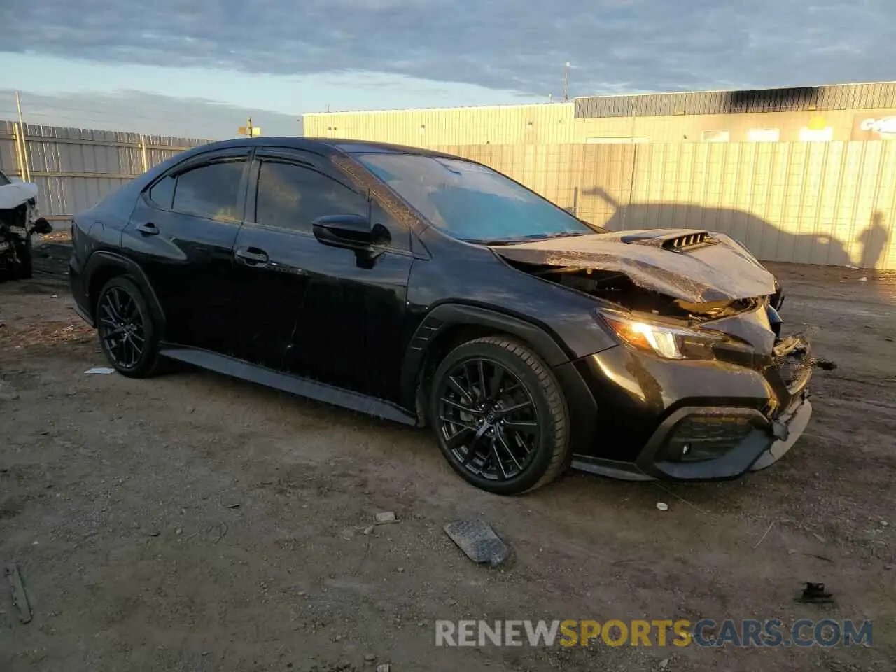 4 fotografías del automóvil dañado JF1VBAF67P9815342 SUBARU WRX 2023