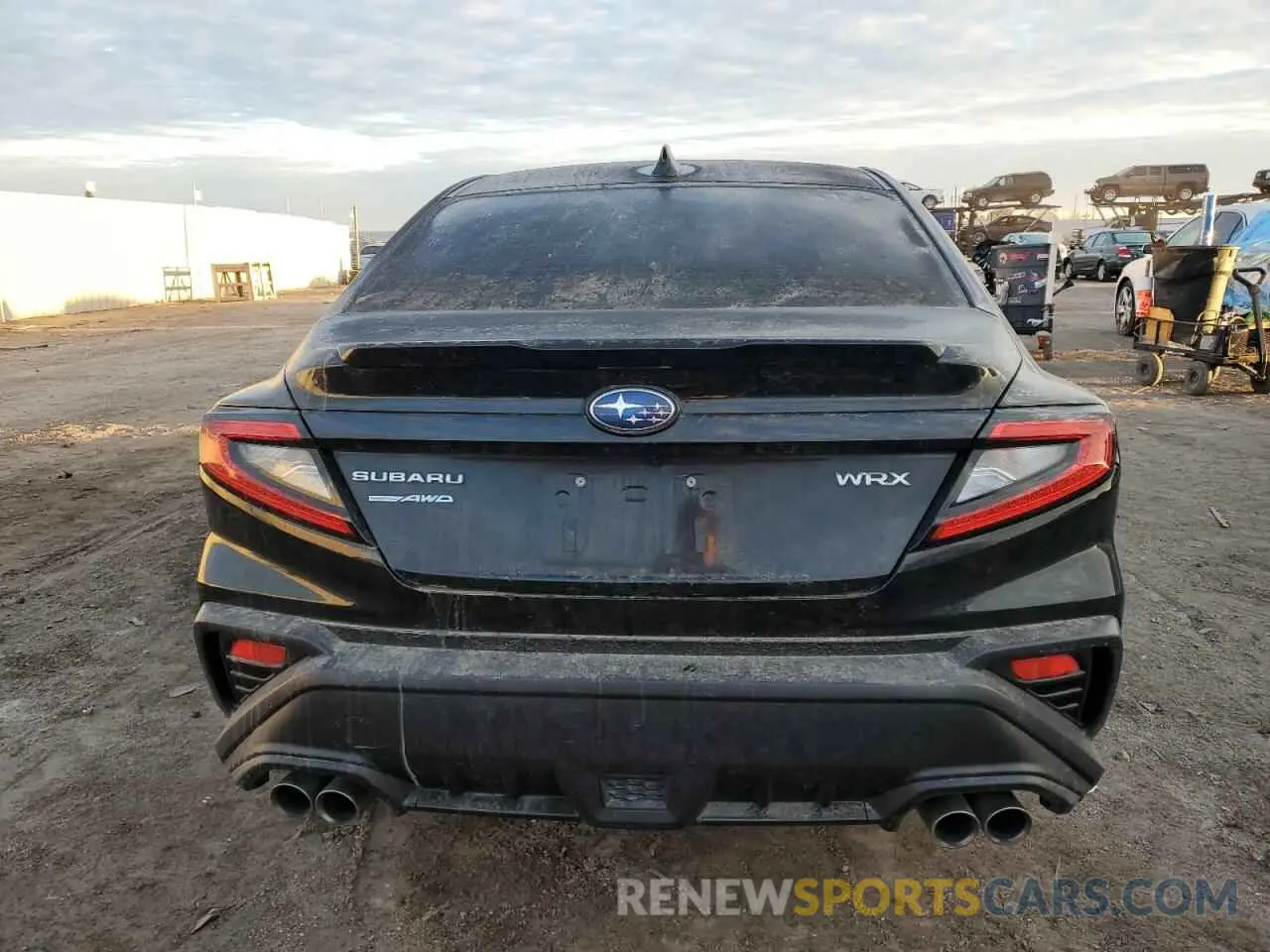 6 fotografías del automóvil dañado JF1VBAF67P9815342 SUBARU WRX 2023