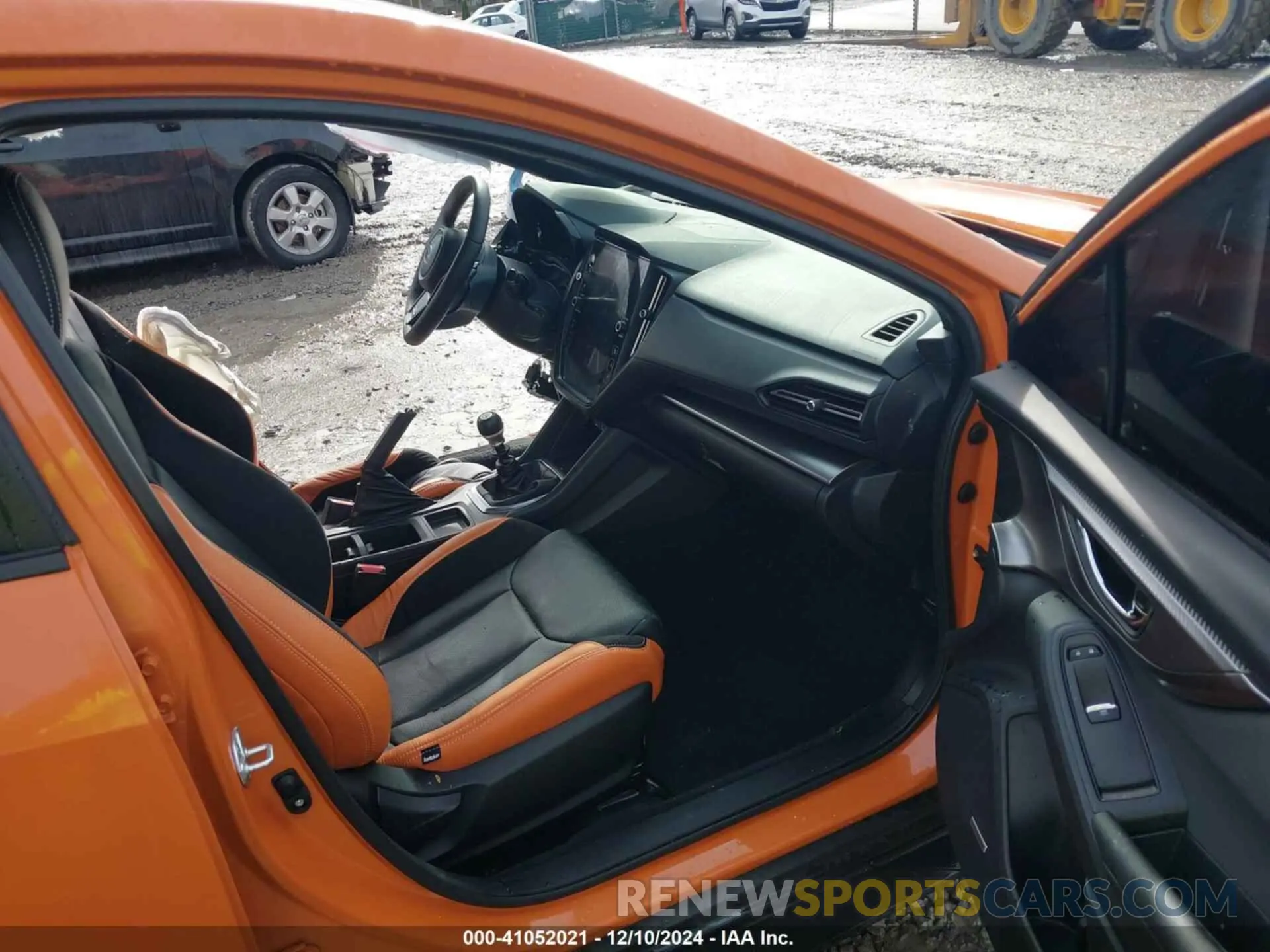 5 fotografías del automóvil dañado JF1VBAF67P9820119 SUBARU WRX 2023