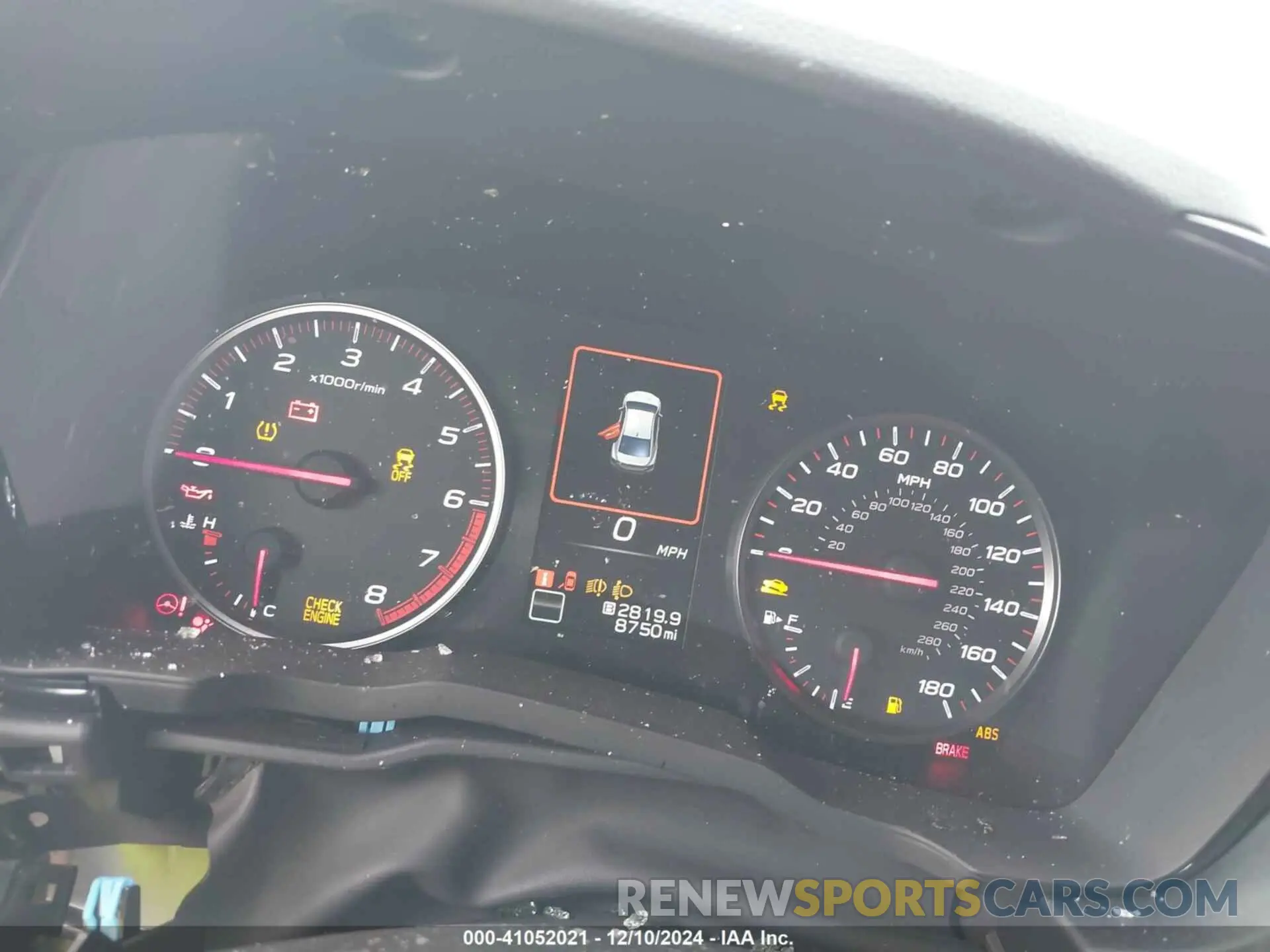 7 fotografías del automóvil dañado JF1VBAF67P9820119 SUBARU WRX 2023