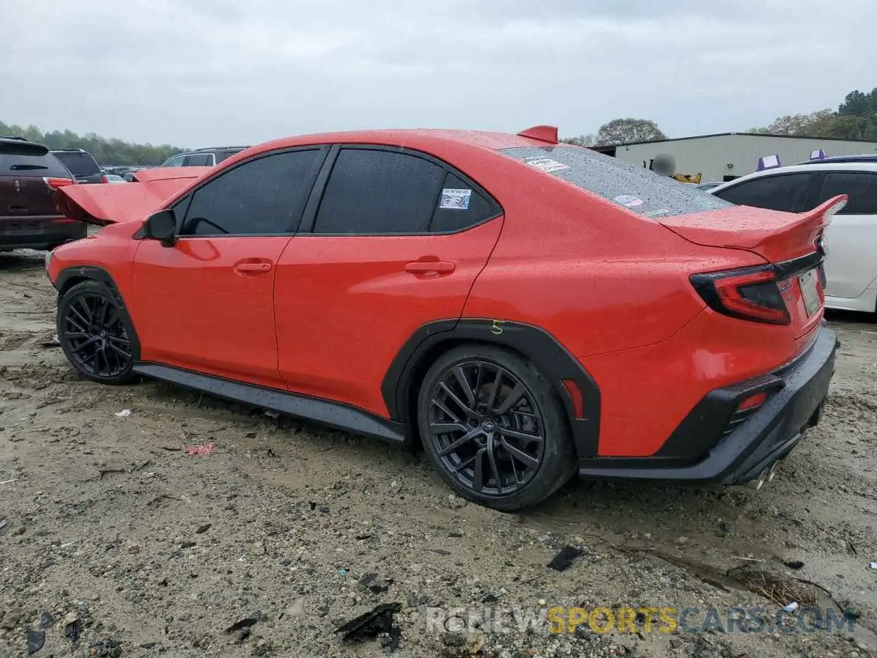 2 fotografías del automóvil dañado JF1VBAF68P9810358 SUBARU WRX 2023