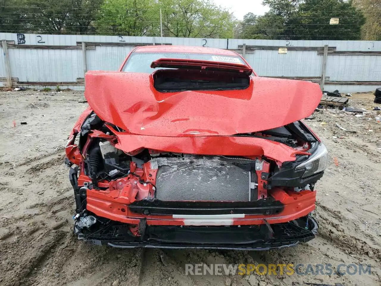 5 fotografías del automóvil dañado JF1VBAF68P9810358 SUBARU WRX 2023